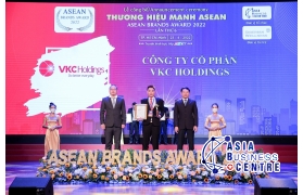 VKC HOLDINGS xuất sắc lọt Top 50 Thương hiệu Mạnh Asean năm 2022