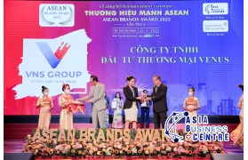 Vinh dự nhận giải thưởng Thương hiệu Mạnh ASEAN 2022, VNS Group khẳng định vị thế trên thị trường