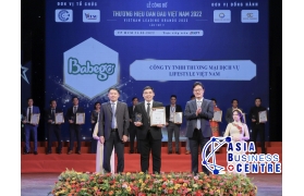 Nhãn hàng BABEGO vinh dự đạt giải thưởng "TOP 10 Thương hiệu dẫn đầu Việt Nam 2022"