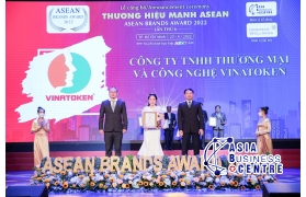 VINATOKEN nhận danh hiệu TOP 10 Thương hiệu Mạnh ASEAN 2022