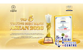 TOP 5 Thương Hiệu Mạnh Asean 2026 - Khẳng định vị thế thương hiệu trên thị trường Quốc tế