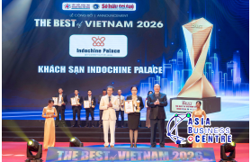 ​Indochine Palace Huế được vinh danh “Khách sạn nghỉ dưỡng tốt nhất Việt Nam 2026”.