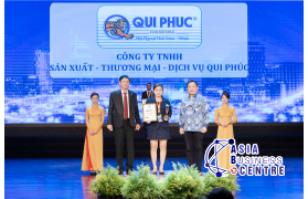 Qui Phúc nhận giải Thương hiệu tiêu biểu Châu Á – Thái Bình Dương 2023 Qui Phúc nhận giải Thương hiệu tiêu biểu Châu Á – Thái Bình Dương 2023