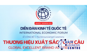 DIỄN ĐÀN KINH TẾ QUỐC TẾ & Lễ công bố THƯƠNG HIỆU XUẤT SẮC TOÀN CẦU 2024