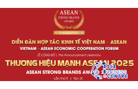 V/v: NHẬN HỒ SƠ ĐĂNG KÝ LỄ CÔNG BỐ "THƯƠNG HIỆU MẠNH ASEAN 2025" - LẦN THỨ 9