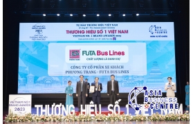 Phương Trang – FUTA Bus Lines vinh dự nhận danh hiệu “TOP 10 Thương Hiệu Tiêu Biểu Việt Nam & Thương Hiệu Số 1 Việt Nam 2023”