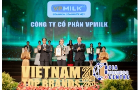 Công Ty Cổ Phần Vpmilk được vinh danh trong Top 10 Thương Hiệu Hàng Đầu Việt Nam 2025